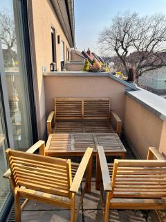 Pension Heiter -ruhig - Balkon - Stellplatz - WLAN - Vollausstattung - Entspannung am Rande der 3 Gleichen - 2