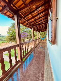 Pousada Flat Royal Suíte com varanda e rede - 5