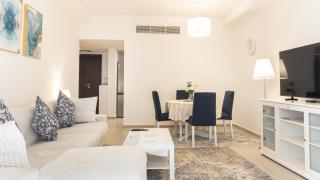Elegant 1BHK Apartment with Courtyard View in Pacific Al Marjan Island - 9