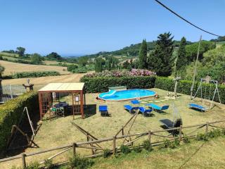 Casale Marittimo Apartment with Pool & Sea View -Piccolo Grande Prato - 7