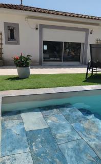 Villa Les Cigales pour 8 personnes max avec piscine et spa à 20 min de la mer - 3