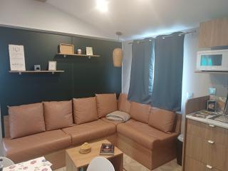 Mobil-Home Cosy 4-6p - Calme et Detente - Terrasse couverte - 4 etoiles - 4