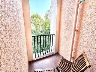 Peaceful Aesthetic 1BHK in Siolim with Forest View & Pool - 7