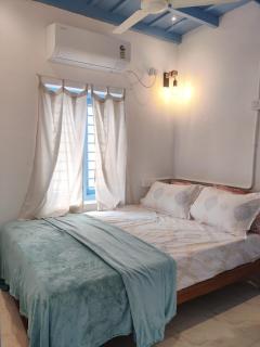 Blue Doors - Traditional Kerala Home - 9