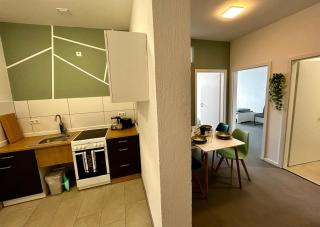 modernes Apartment 1 für Monteure in Bensheim mit Parkplatz & WLAN - 7