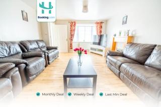 Spacious 6BDR House By Hyped Properties Short Term Rental Agency With Free Parking Bilston - 0