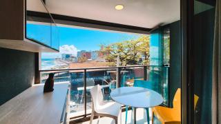 Estúdio com varanda na melhor vista da Barra-206 - 2