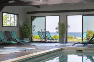La Metairie du Vauhariot - Chambres de Charme Vue Mer - Piscine Intérieure Chauffée - 9