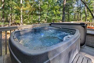 Cabin w Hot Tub, Deck, FirePit & Resort Amenities - 8
