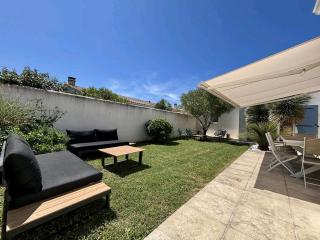 Maison de standing 8 personnes, proche plage - jardin ensoleillé et emplacement idéal SPO000-123 - 9
