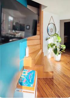 Séjour à Trouville Duplex 6 personnes Parking & Plage - 1