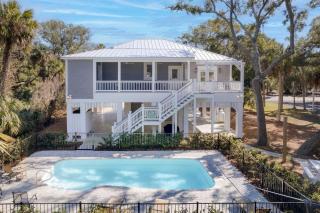 Jungle House, Pet Friendly, Luxury New Edisto Hom - 9