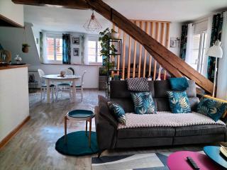 Près des Thermes de Bagnères de Bigorre, loft 3 étoiles, coloré et ensoleillé - 2