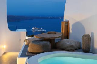 Imerovigli Panoramic view, amazing sunset - 8