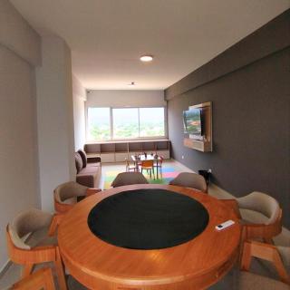 Departamento Monoambiente con piscina y vista en terraza - 9