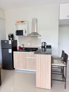 Departamento Monoambiente con piscina y vista en terraza - 4