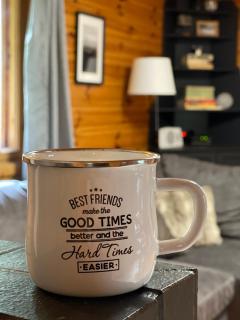 Leśny Domek Leniwiec z jacuzzi i kominkiem blisko rzeki - 5