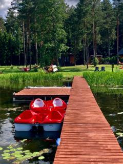 Makosieje Resort-20m od brzegu,prywatna plaża,wi-fi ,widok na jezioro - 4