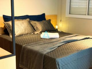 2Q, Piscina na Cobertura, Metropolitan Sidney - 3min Shopping Flamboyant - Jardim Goiás - Academia - Portaria 24h - Garagem - Moto GP - 6