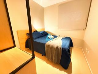 2Q, Piscina na Cobertura, Metropolitan Sidney - 3min Shopping Flamboyant - Jardim Goiás - Academia - Portaria 24h - Garagem - Moto GP - 2