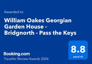 William Oakes Georgian Garden House - Bridgnorth - Pass the Keys - 5