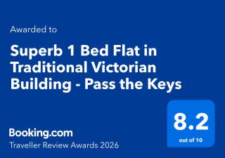 Superb 1 Bed Flat in Traditional Victorian Building - Pass the Keys - 5