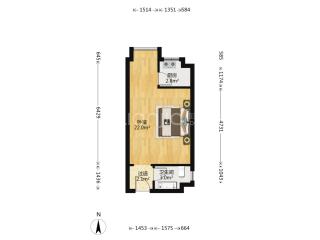 地铁口可做饭有空调安静公寓 - 3