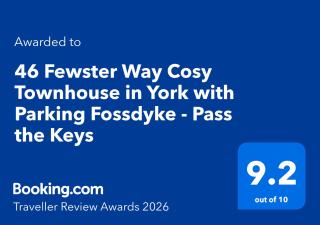 46 Fewster Way Cosy Townhouse in York with Parking Fossdyke - Pass the Keys - York - 6