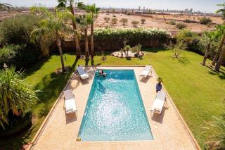 Elegant Villa Marrakech Resort Atlas View Heated Pool Tennis Court 3 Suites - Route de Fes - 5