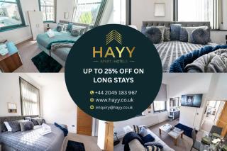 Hayy Apartments Stylish & Central Stays in Barnsley - 7