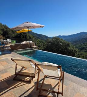 Authentic Corsican house, pool & panorama Bergerie Pied'u Celu - 0