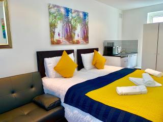 London Studio Apartments, Private Bathroom, Kitchenette, Parking, NP3 - 3