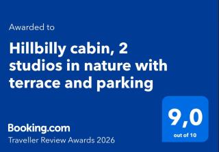 Hillbilly cabin, 2 studios in nature with terrace and parking - 6