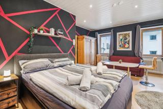 BAT Home Solutions Trier-Euren - alles was ein Hotel nicht bietet - 35 qm Ferienwohnung, Heimkino, Wallbox, Küche für 4 Personen - Trèves - 9