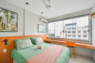 Modern Flamengo Apartment Fast Wi-Fi - 30m Metro - 600m Beach - 6