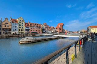 Eleganckie Studio na Wyspie Spichrzów z Balkonem w Gdańsku by Noclegi Renters - 8