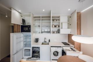 4-47 Fayna Town, Salyutna 2, Kyiv, Nyvky metro nearby, stunning city view, 15 kW backup power, Petrovdom Apartment - 5