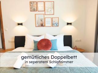 Newman Horizon Apartments Zirndorf - Playmobil Funpark, Nähe Messe Nürnberg und Fürth, 4 Pers, 24h Self Checkin, Waschmaschine, großer Parkplatz - 1