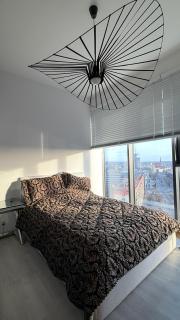 Hanza Tower, Apartament LESS IS MORE 15TH basen Sauna Spa - 3