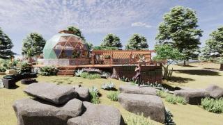 Domo Geodesico de Luxo Astrum Vallis - 0