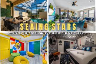 Sleeps 17 Pool Game Room Only 400' to Resort - 0