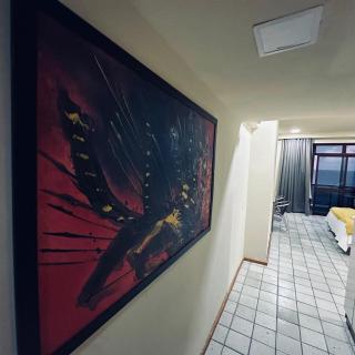 Flat 10 andar no Golden Beach acesso direto a praia - 2