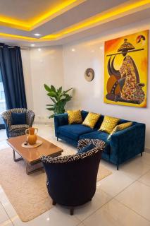 Soulful Afro-Luxe, Rooftop, Balcony in Almadies - 8