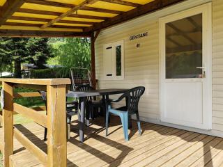 Mobil-home de charme avec terrasse - 4 pers. - API-1-52-2024 - 2