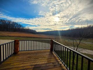 Peaceful Woodland Cabin with Balcony & Starry Nights in Steelville, Missouri - 4