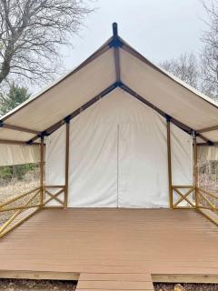 Relaxing Glamping Tent Retreat with Cozy Comforts Near Denison, Texas - 3