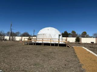 Romantic Nature Glamping Dome with Fire Pit & Fishing Access Near Denison, Texas - 0
