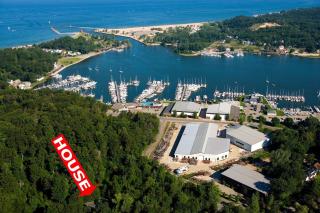 Secluded Woodland Retreat Home with Creekside Deck Near Macatawa Beach in Macatawa, Michigan - 9