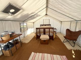Secluded Off-Grid Cabin with Glacier Park Views and Wall Tents near Polebridge, Montana - 3