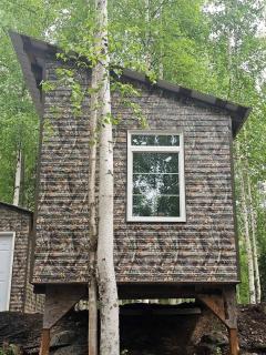 Relaxing Cabin Stay in Nature with Firepits & Kid's Playground in Houston, Alaska - 3